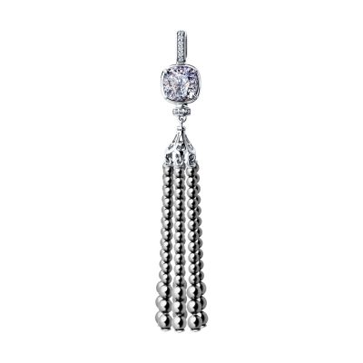 Подвеска из серебра со вставками Swarovski