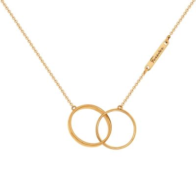 Колье из золота «Forever»